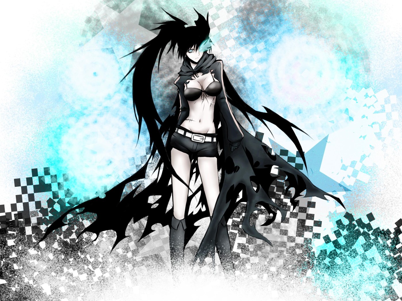 Black Rock Shooter , HD Wallpaper & Backgrounds