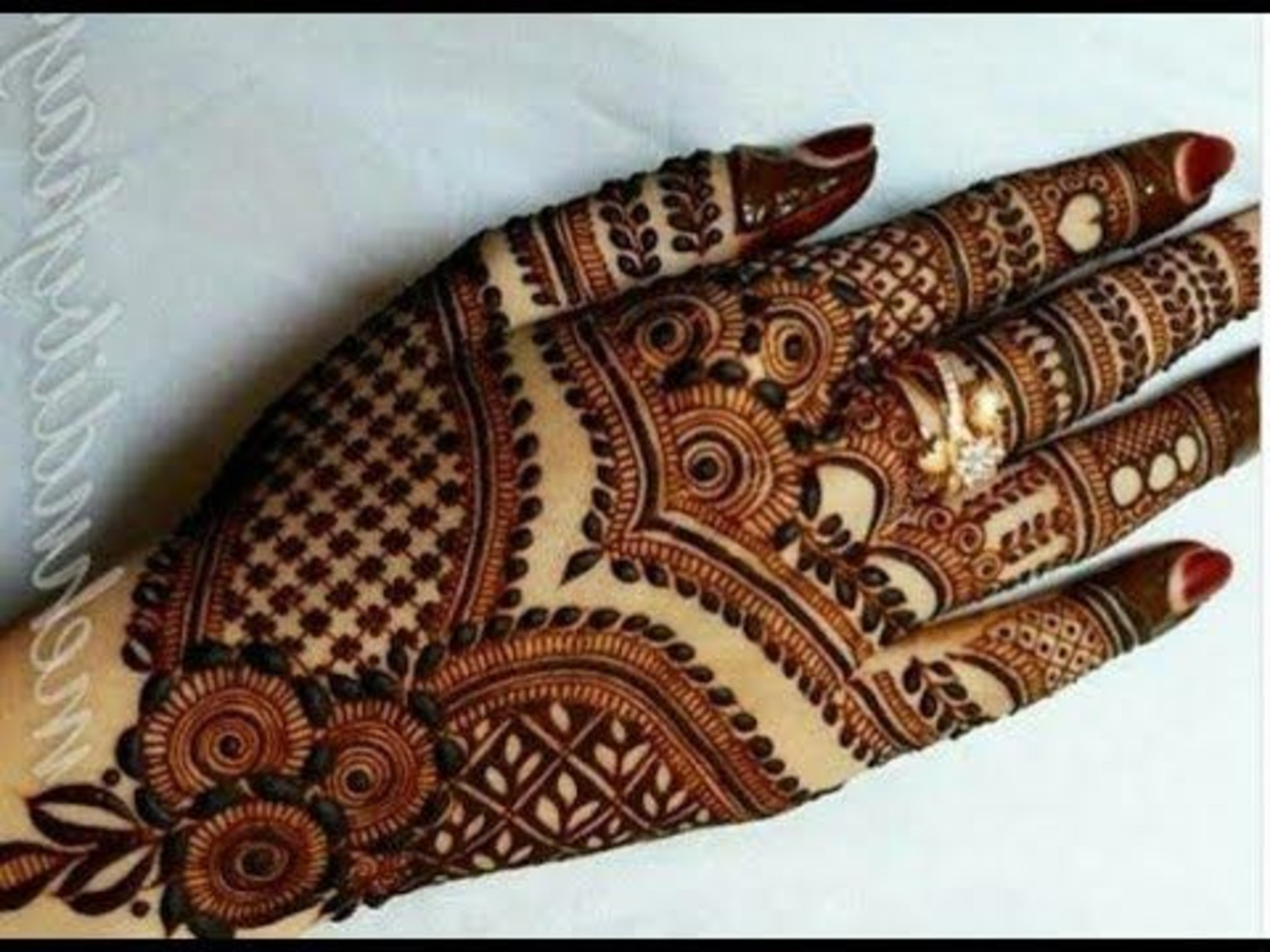 Dubai Style Mehndi Designs , HD Wallpaper & Backgrounds