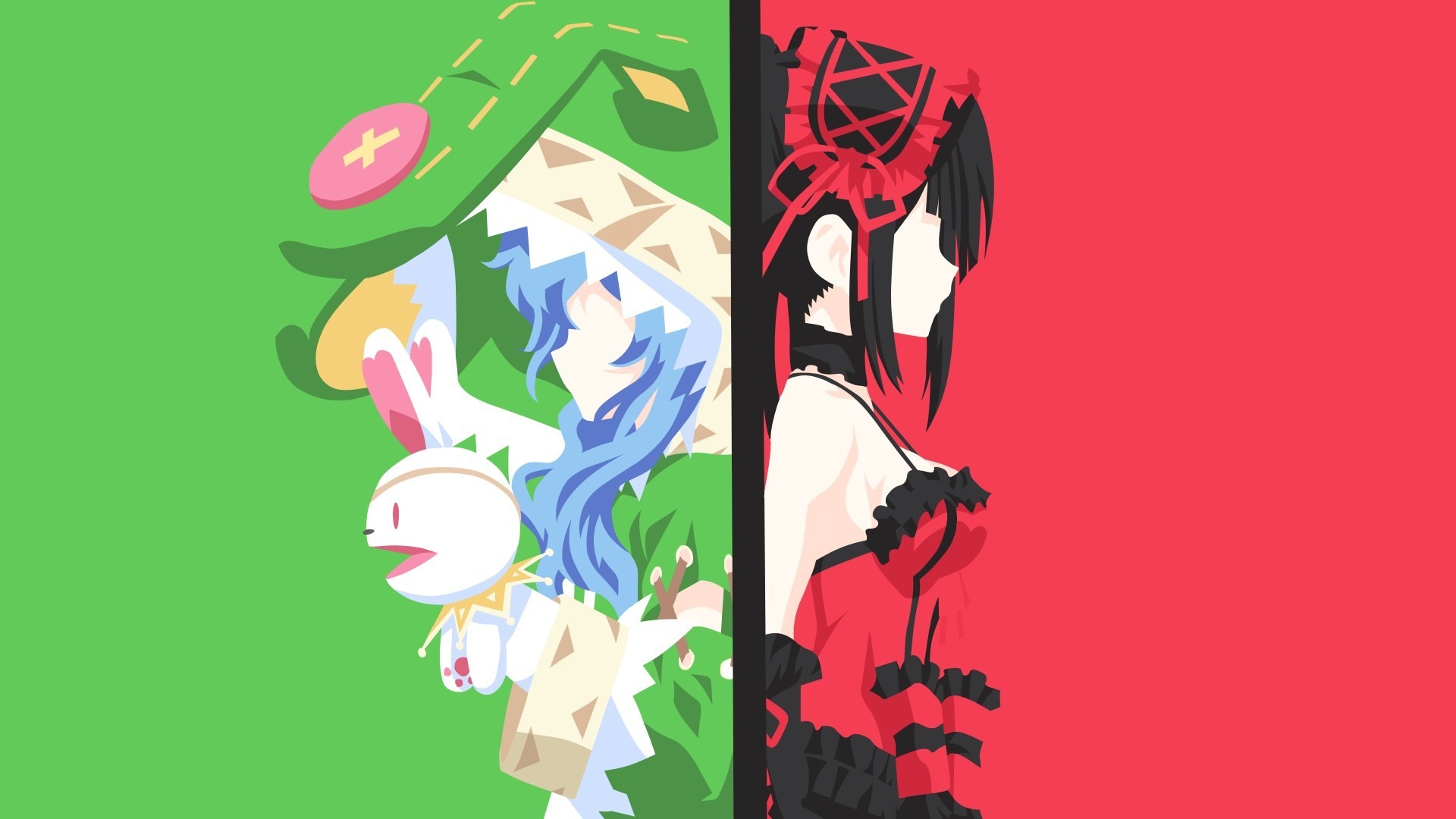 Date A Live Minimalist , HD Wallpaper & Backgrounds