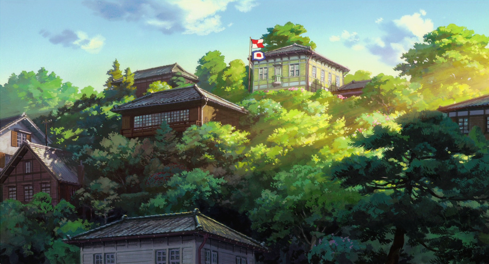 Up On Poppy Hill View , HD Wallpaper & Backgrounds
