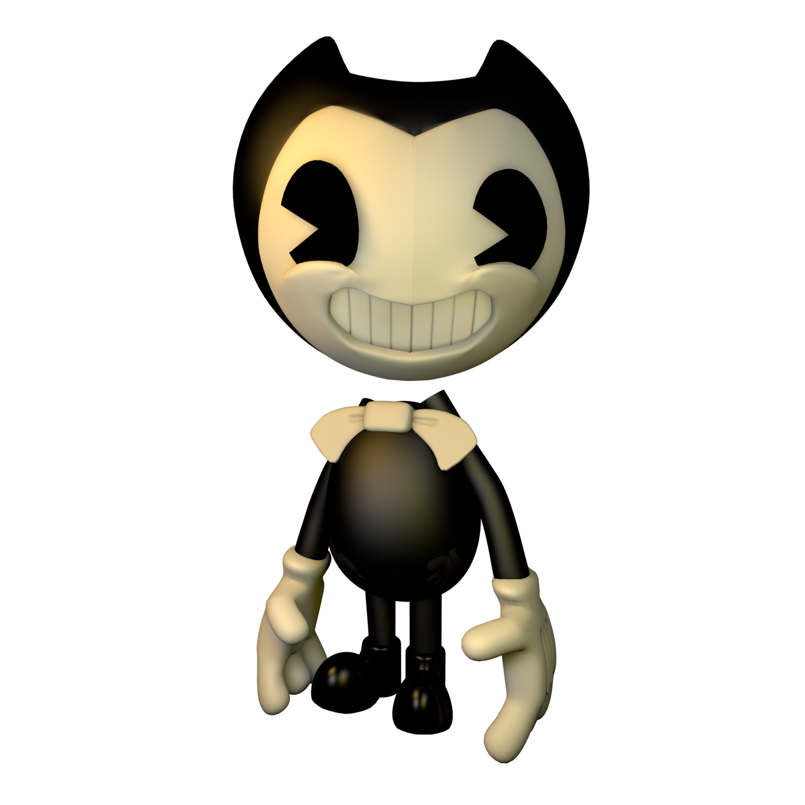 Bendy And The Ink Machine 3d Bendy , HD Wallpaper & Backgrounds