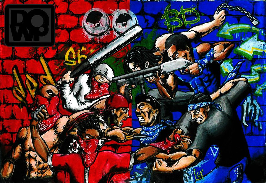 Crips Bloods Hd , HD Wallpaper & Backgrounds