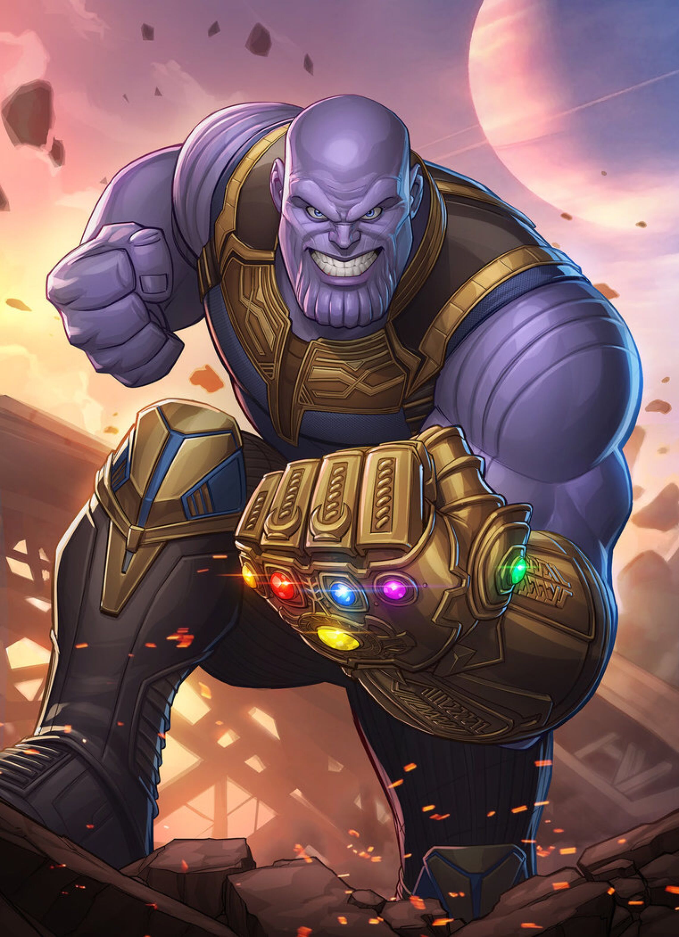 Thanos Deviantart , HD Wallpaper & Backgrounds