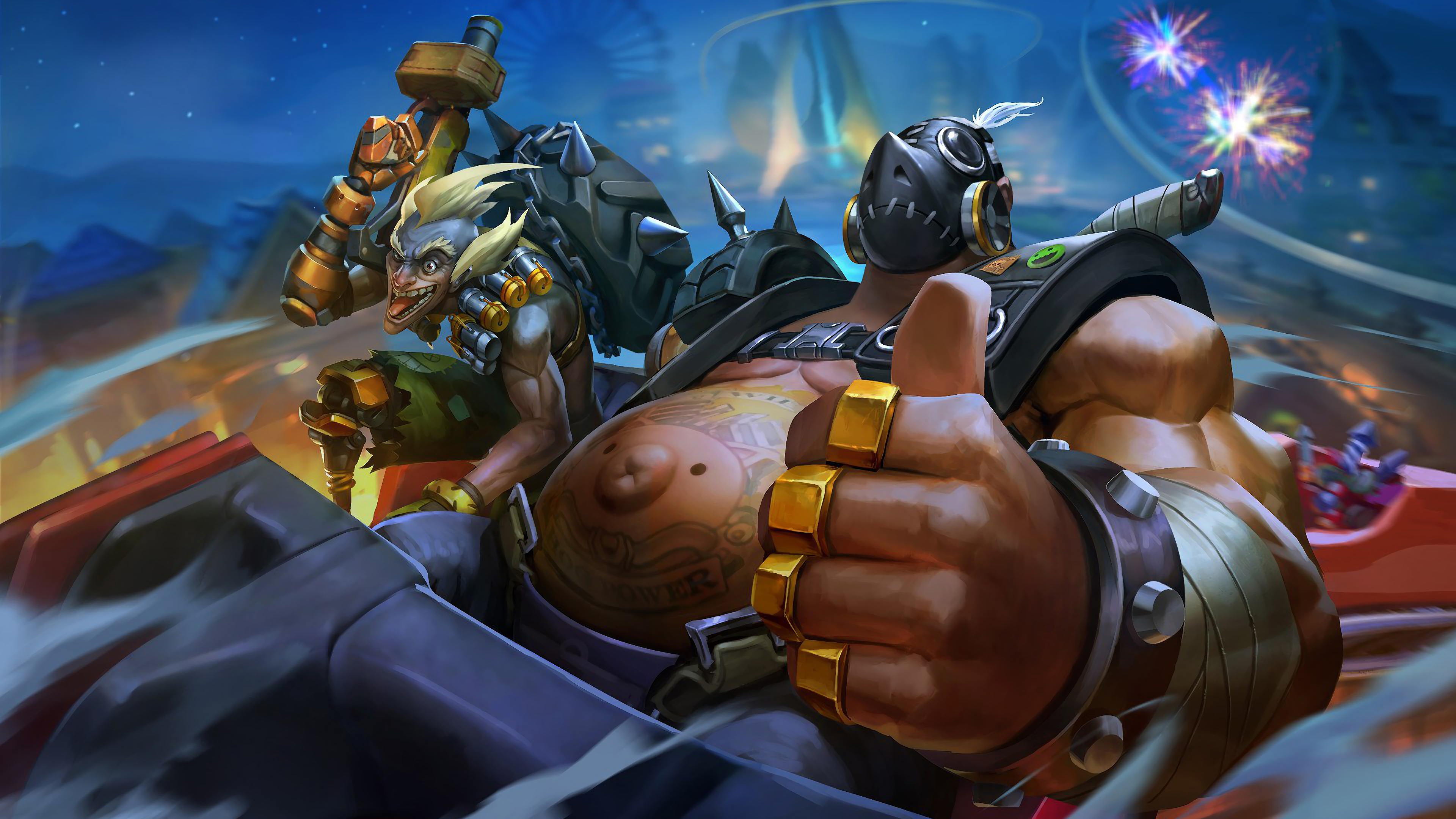 Overwatch Roadhog 2334816 Hd Wallpaper Backgrounds Download