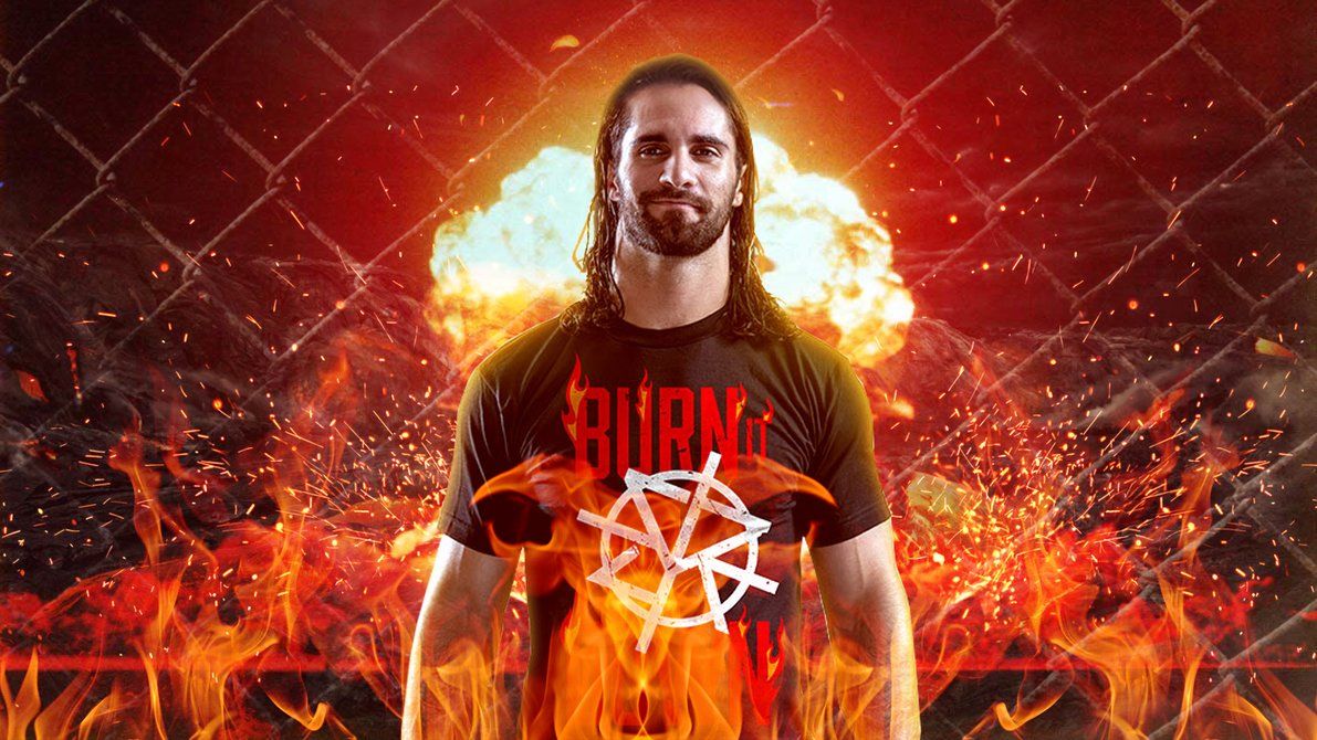 Seth Rollins Burn It Down , HD Wallpaper & Backgrounds