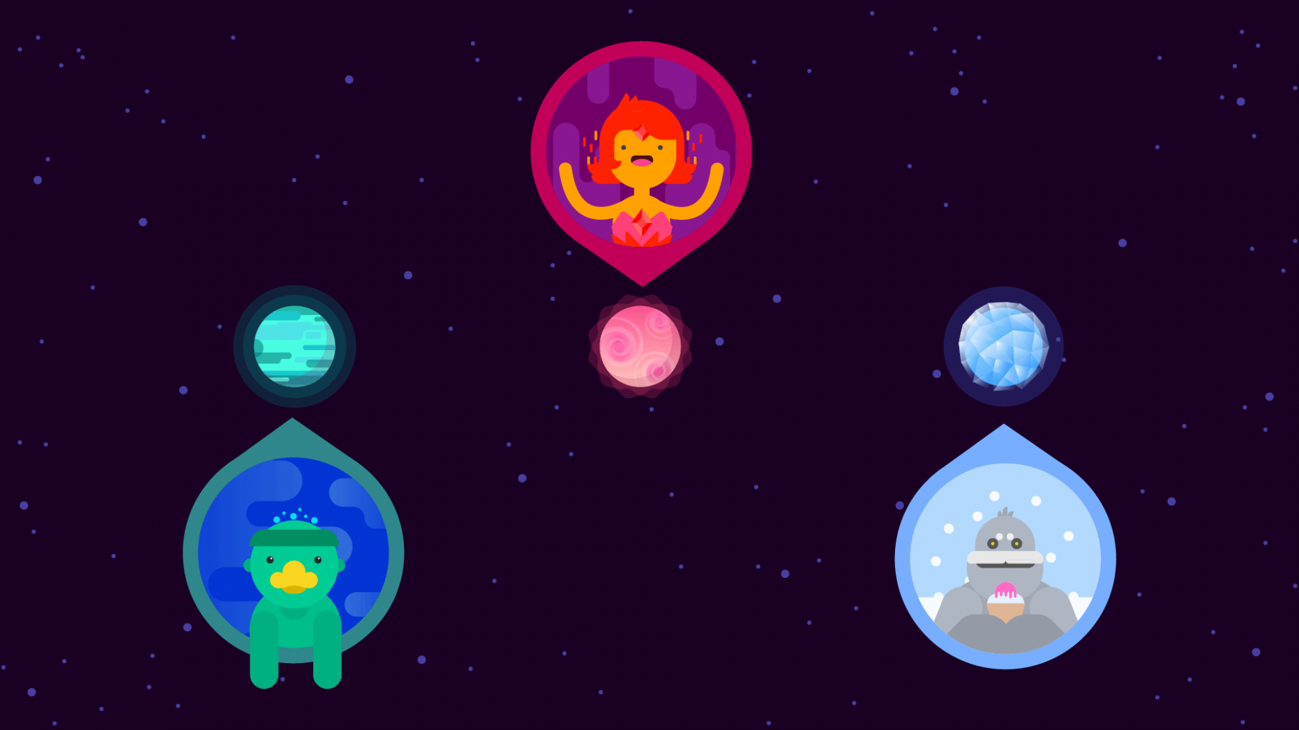 Space Kurzgesagt , HD Wallpaper & Backgrounds