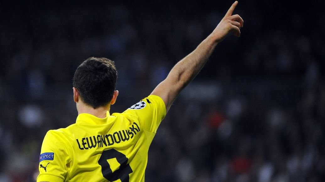 Borussia Dortmund Lewandowski , HD Wallpaper & Backgrounds