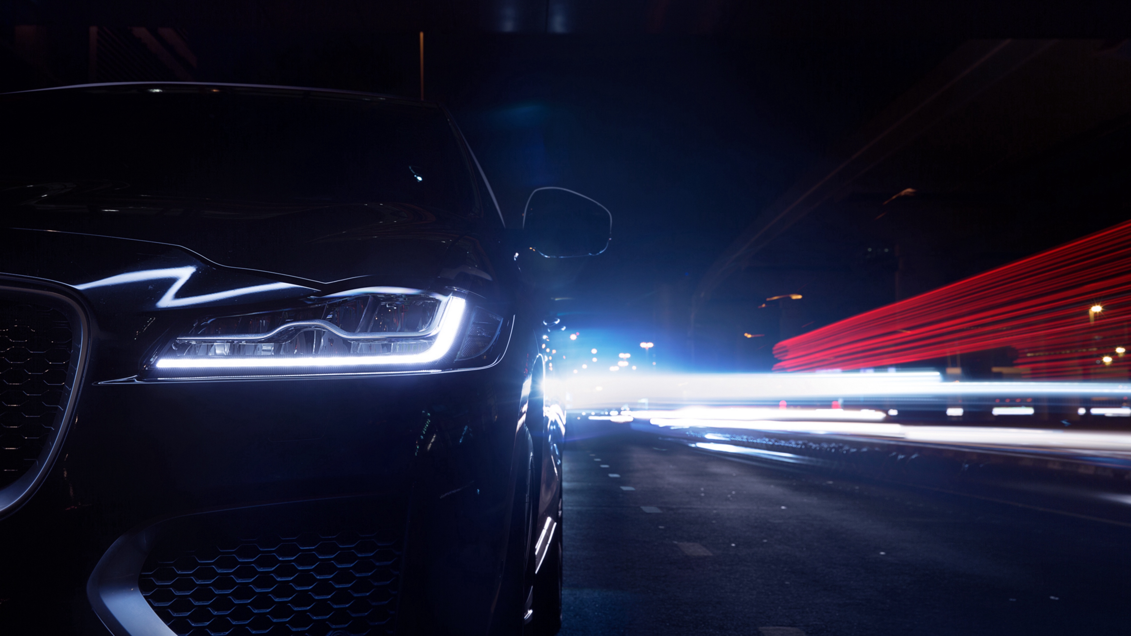 Jaguar Car Ad Background , HD Wallpaper & Backgrounds