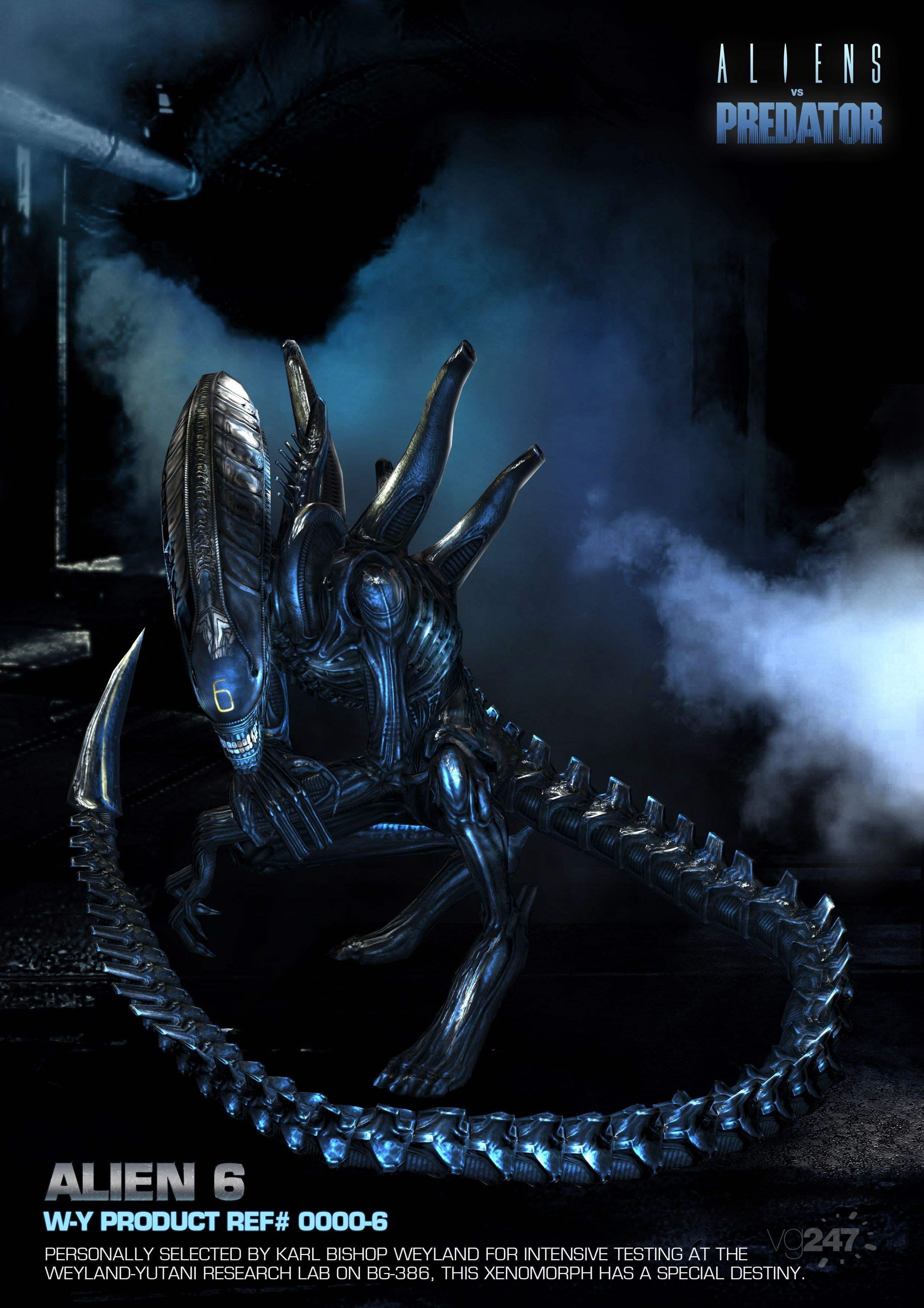 Alien Vs Predator Game Alien 6 , HD Wallpaper & Backgrounds