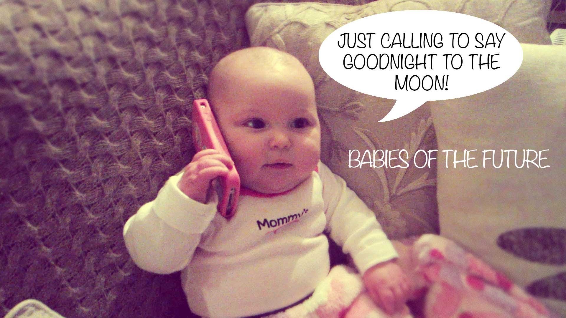 Cute Baby Saying Good Night , HD Wallpaper & Backgrounds
