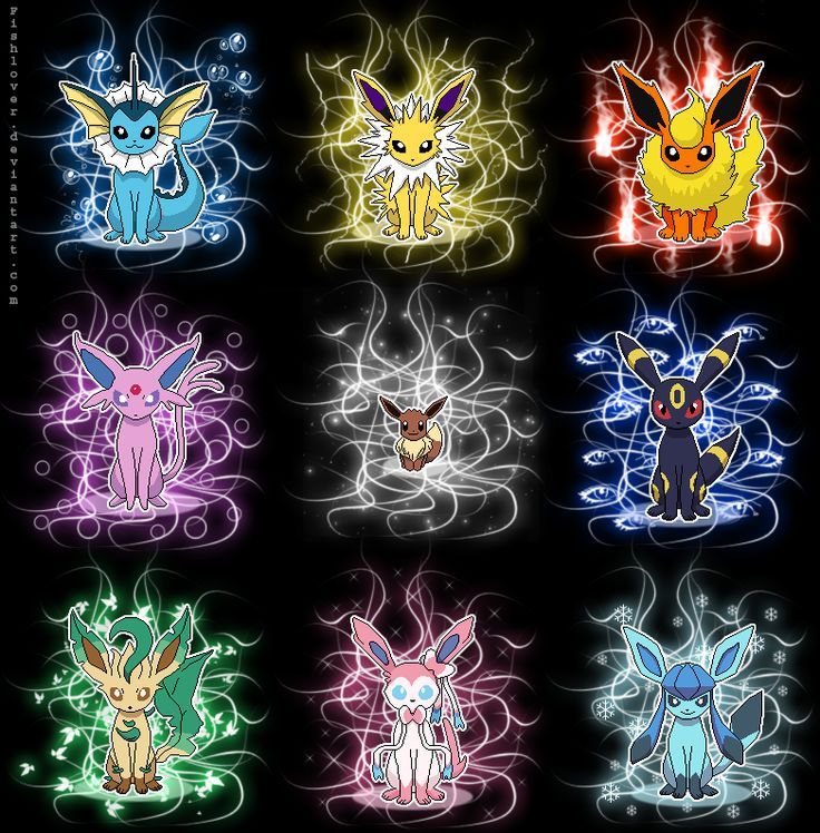 Eevee Evolutions Wallpaper Hd , HD Wallpaper & Backgrounds