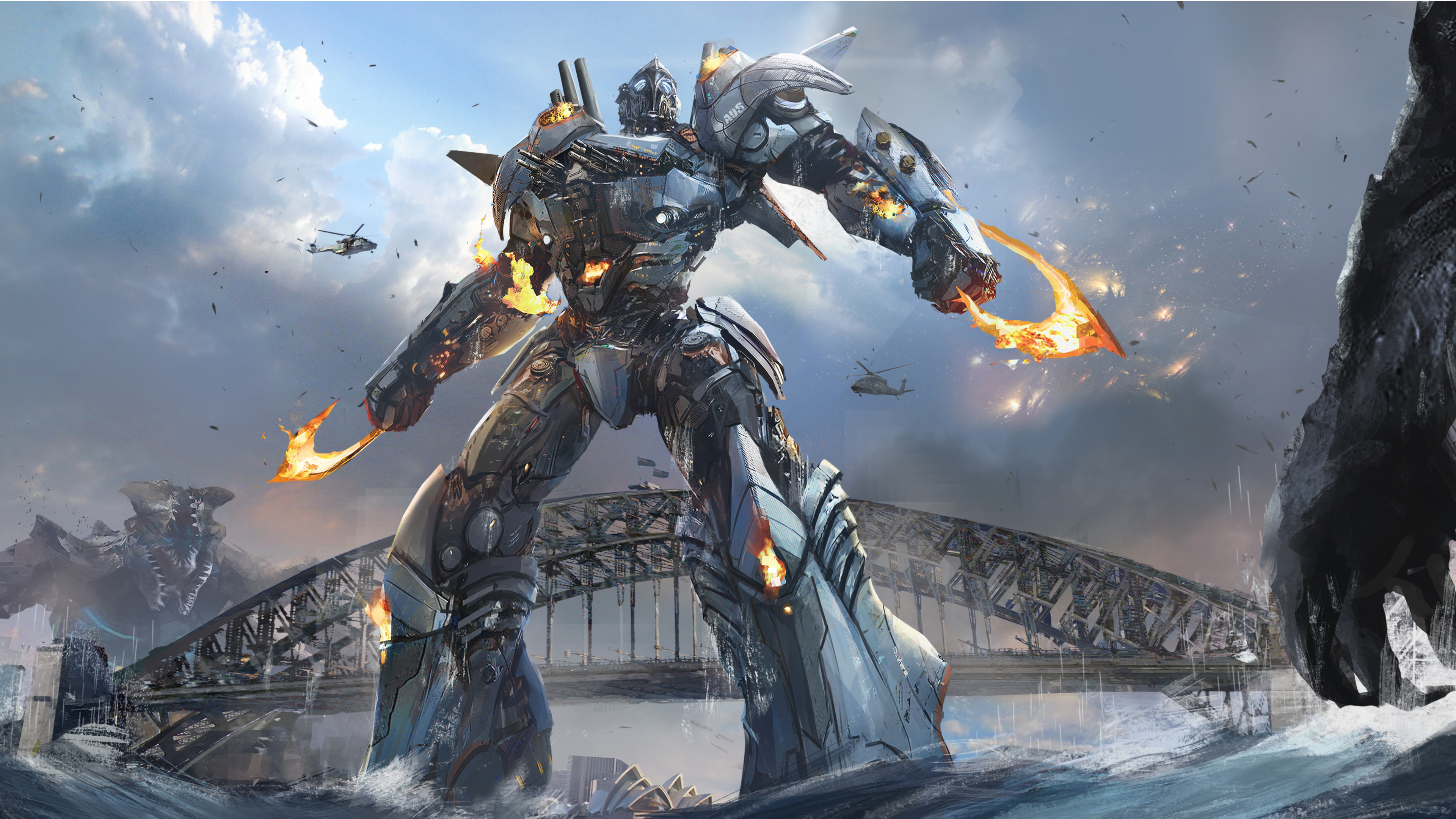 Pacific Rim Wallpaper , HD Wallpaper & Backgrounds