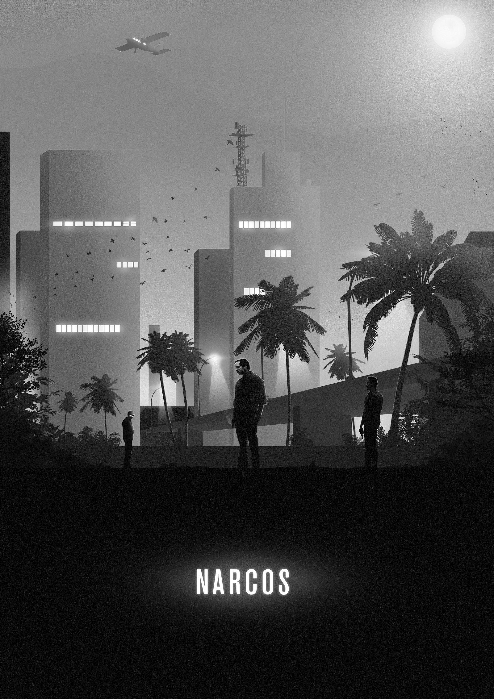Narcos Neon , HD Wallpaper & Backgrounds