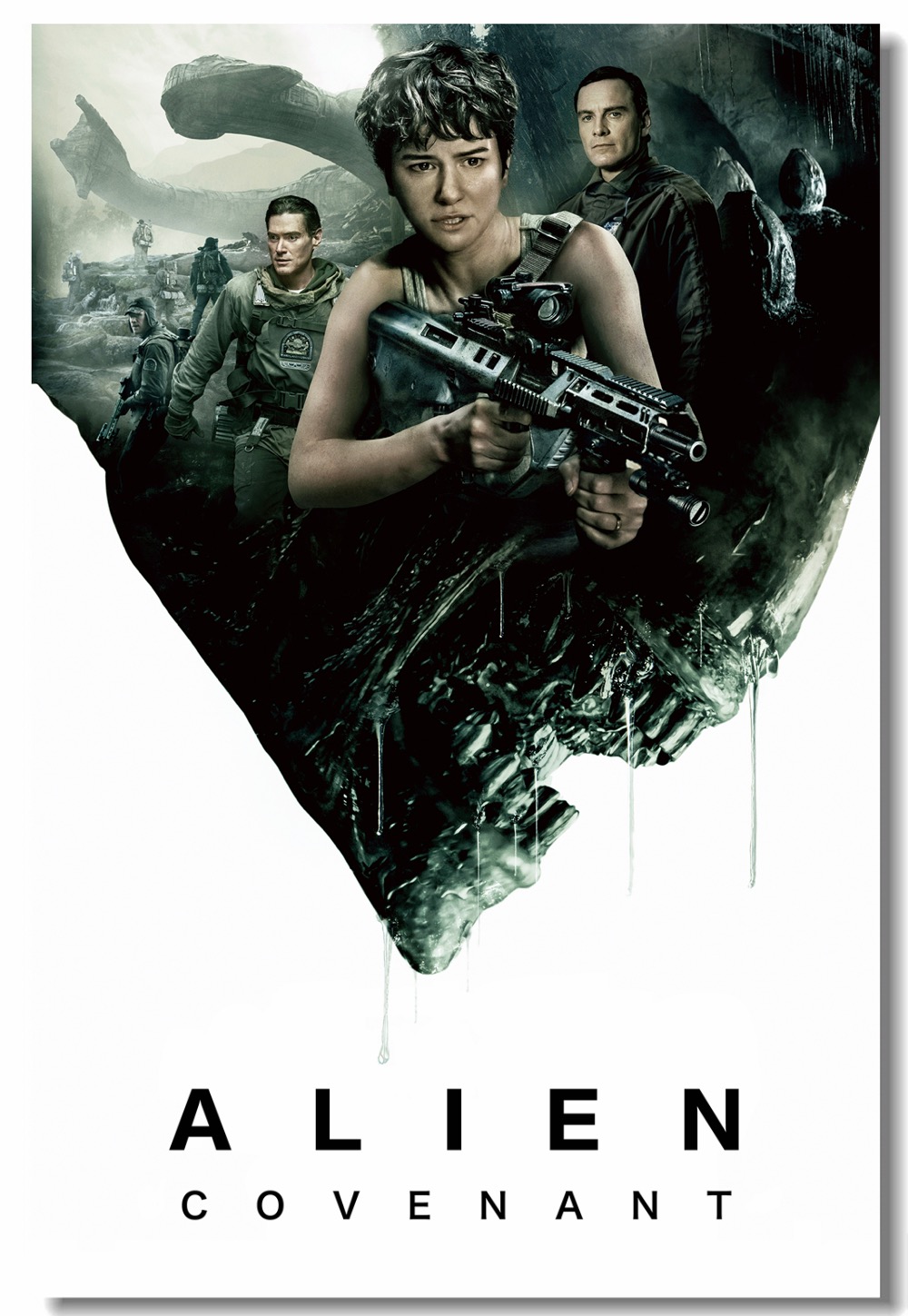 Alien Covenant 2017 Poster , HD Wallpaper & Backgrounds