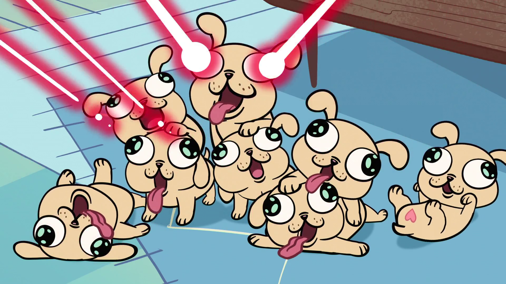 Star Butterfly Laser Puppies , HD Wallpaper & Backgrounds