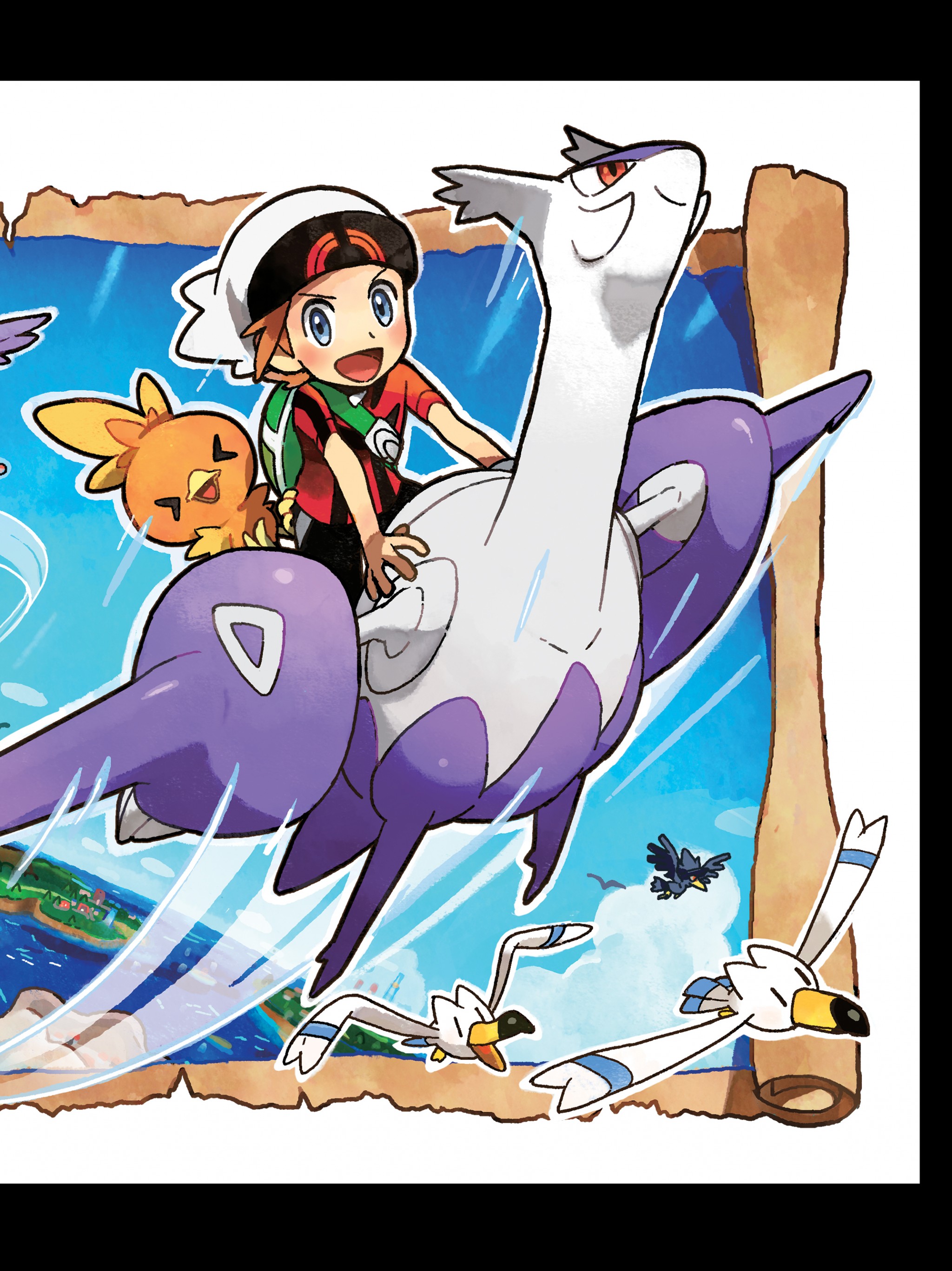 Pokemon Omega Ruby Alpha Sapphire Official Art , HD Wallpaper & Backgrounds