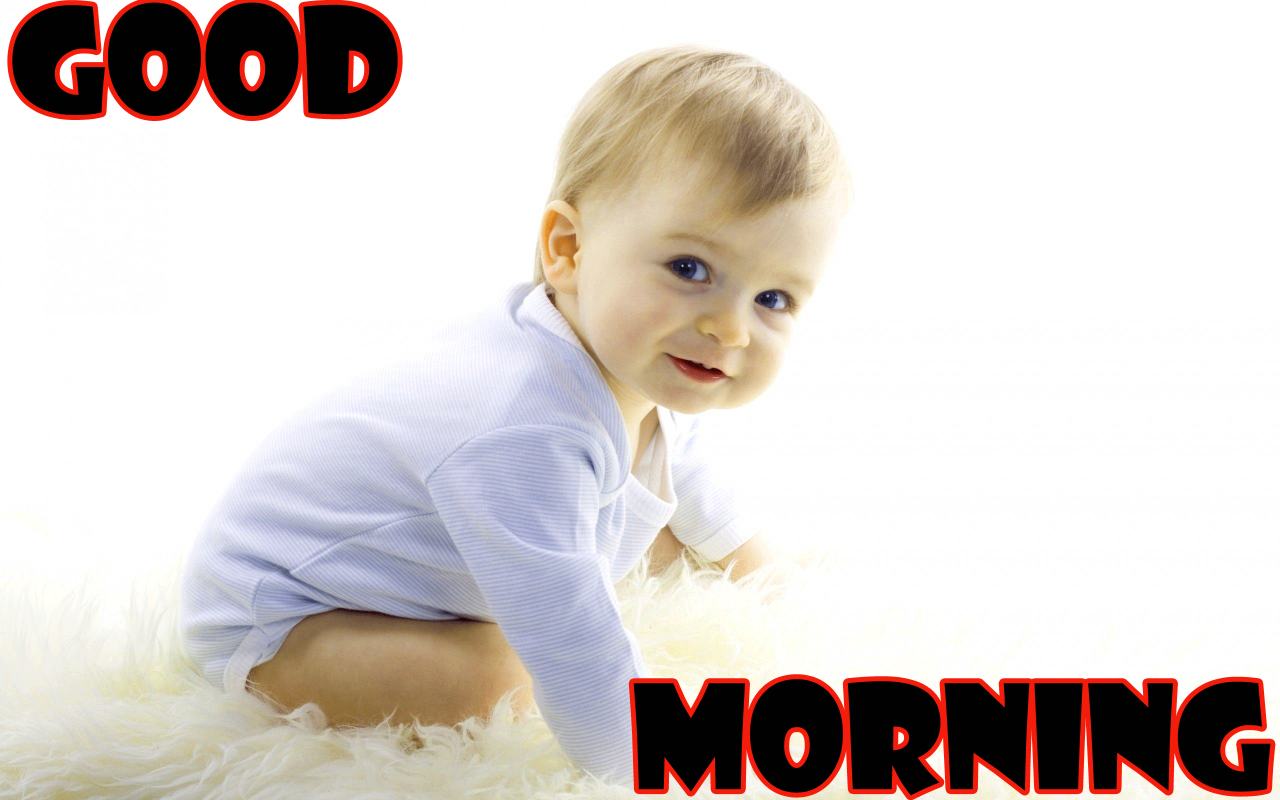 Good Morning With Baby , HD Wallpaper & Backgrounds