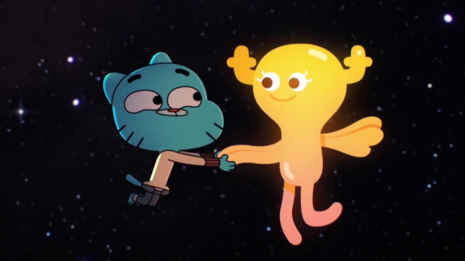 Gumball Watterson And Penny Fitzgerald , HD Wallpaper & Backgrounds