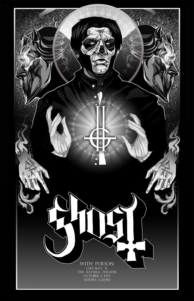 Ghost Band Art , HD Wallpaper & Backgrounds