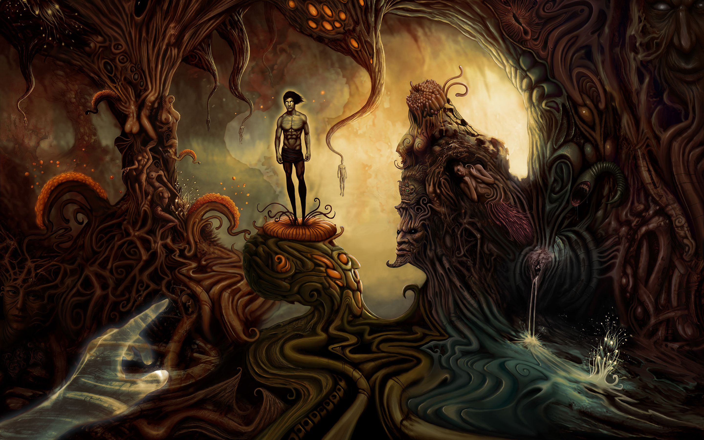 Monsters Surrealism , HD Wallpaper & Backgrounds