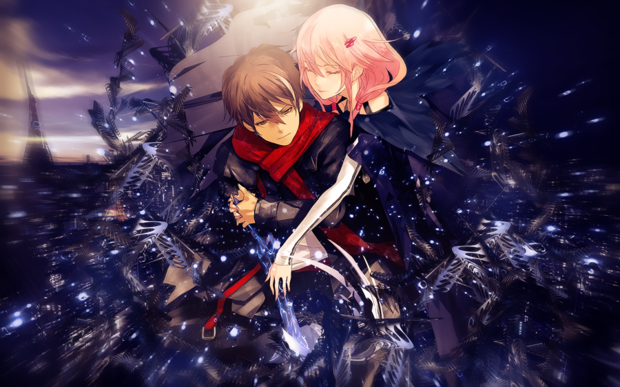 Guilty Crown Inori And Shu , HD Wallpaper & Backgrounds