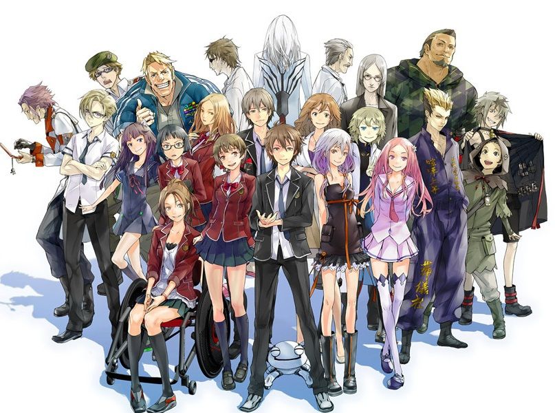 Guilty Crown All Characters , HD Wallpaper & Backgrounds