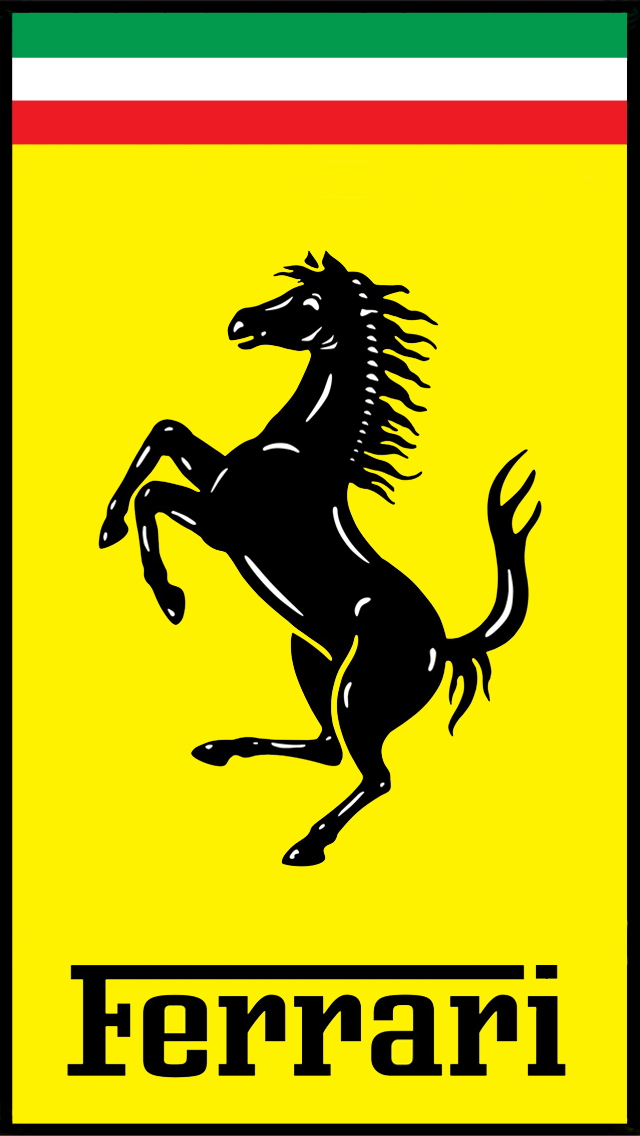 Ferrari Logo Wallpaper For Iphone , HD Wallpaper & Backgrounds