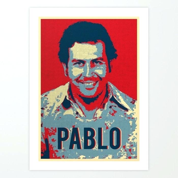 Pablo Escobar Pop Art , HD Wallpaper & Backgrounds