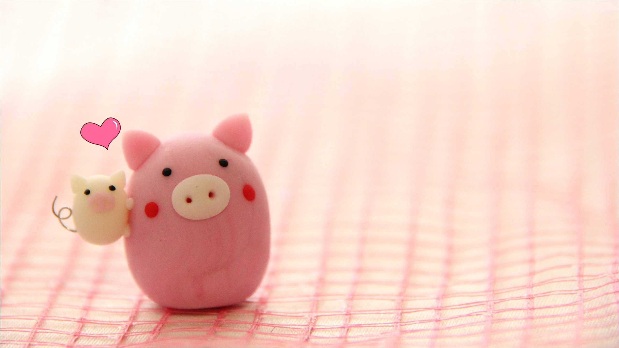 Cute Pig Wallpaper Desktop , HD Wallpaper & Backgrounds