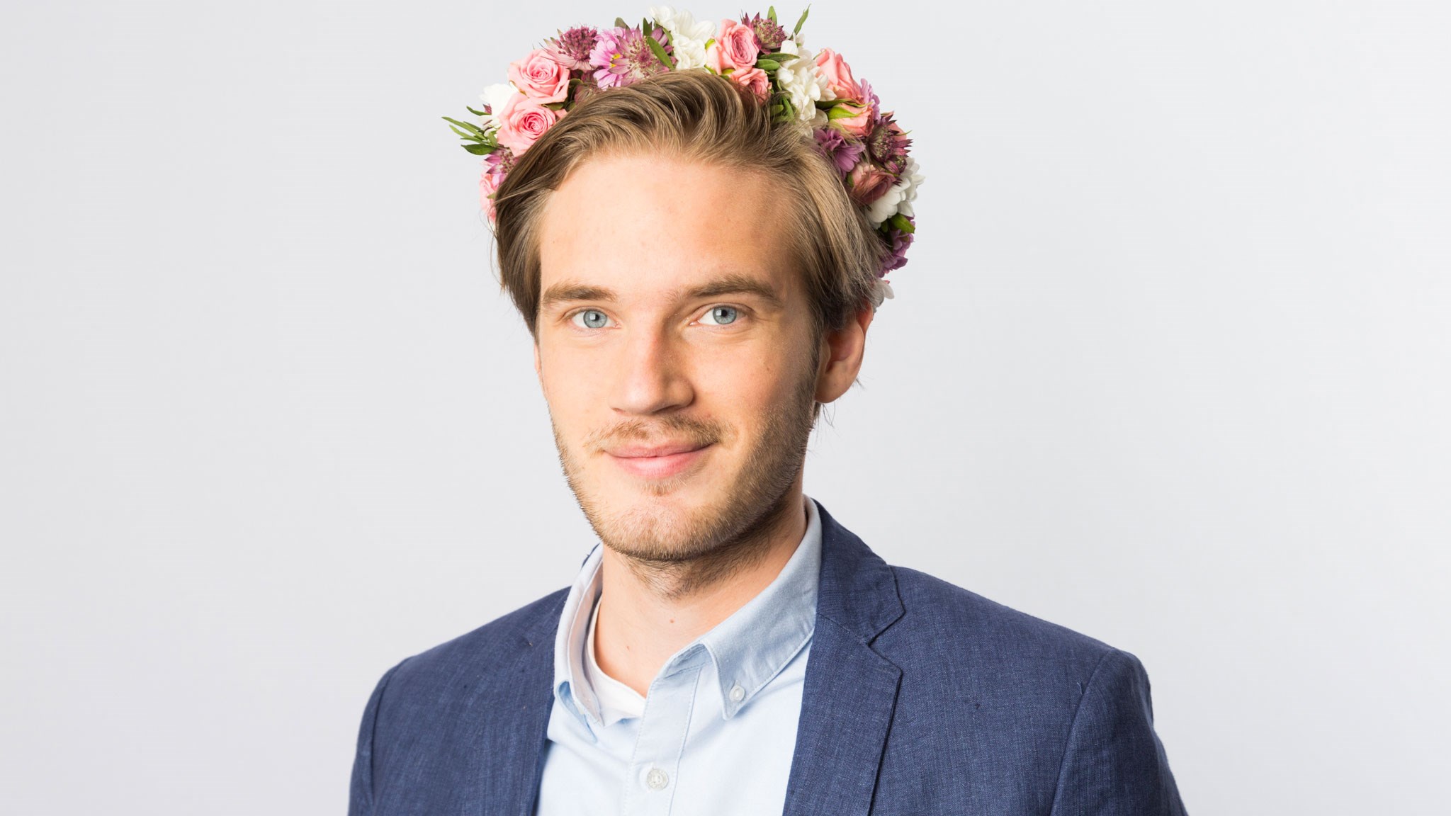 Felix Kjellberg Flower Crown , HD Wallpaper & Backgrounds