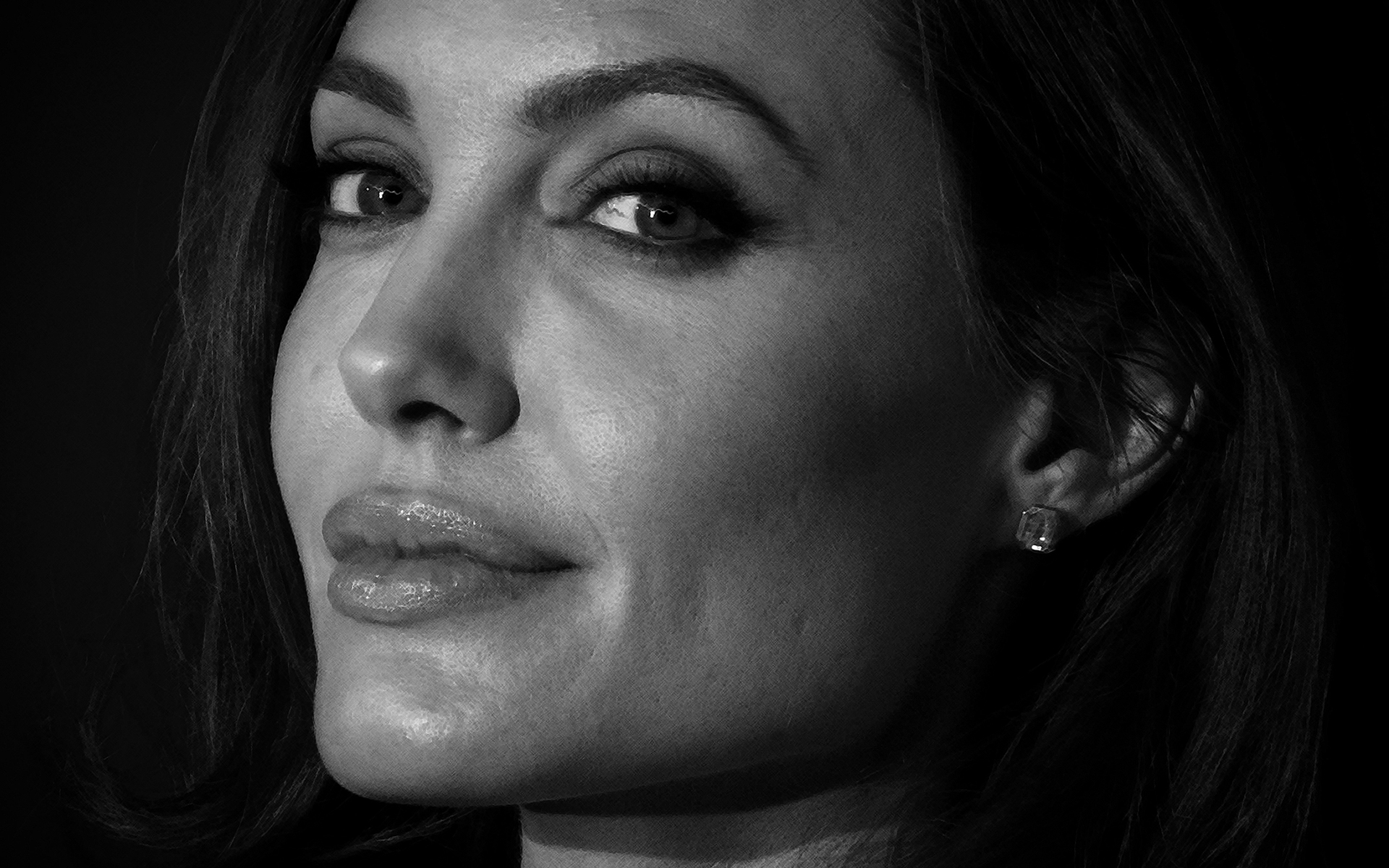 Angelina Jolie Hd Lips , HD Wallpaper & Backgrounds