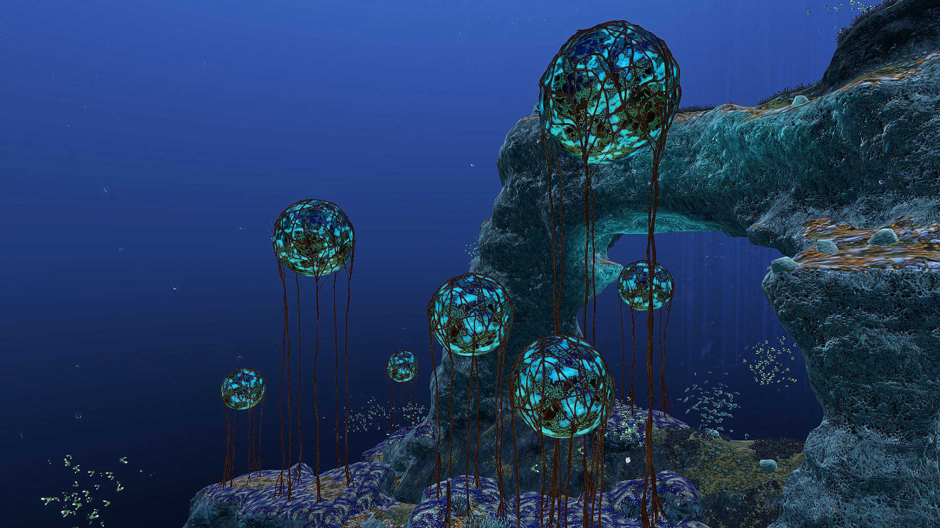 Subnautica Grand Reef Biome , HD Wallpaper & Backgrounds