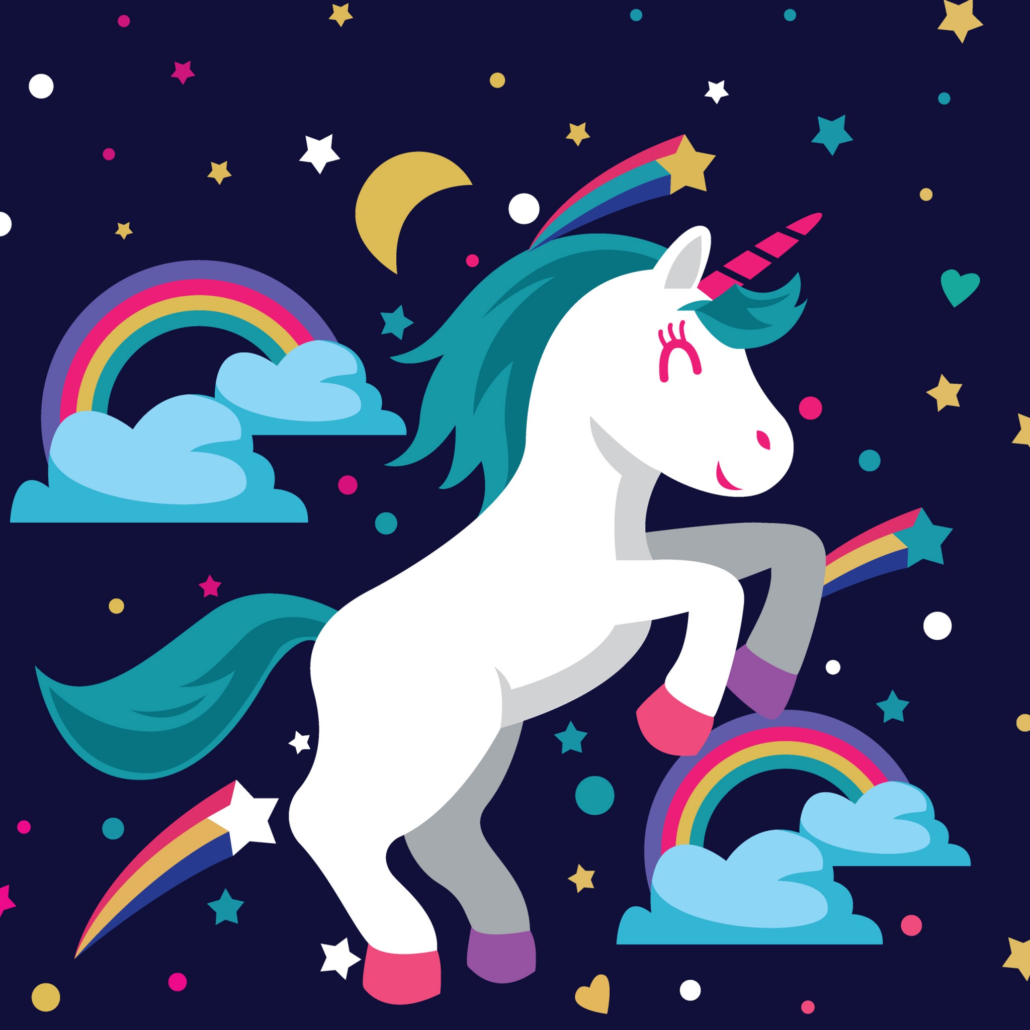 Unicorn Wallpaper For Ipad (#2363732) - HD Wallpaper & Backgrounds Download