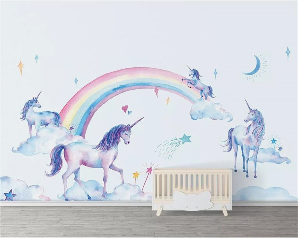 Mural Unicornio , HD Wallpaper & Backgrounds