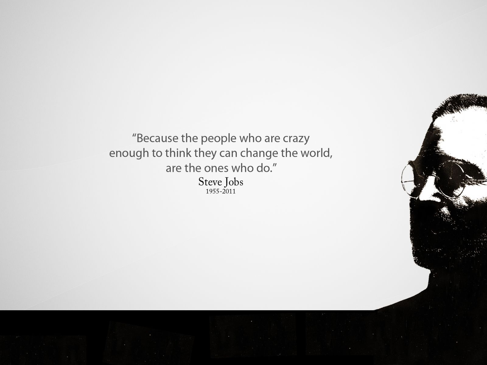 People Who Are Crazy Enough To Think They Can Change , HD Wallpaper & Backgrounds