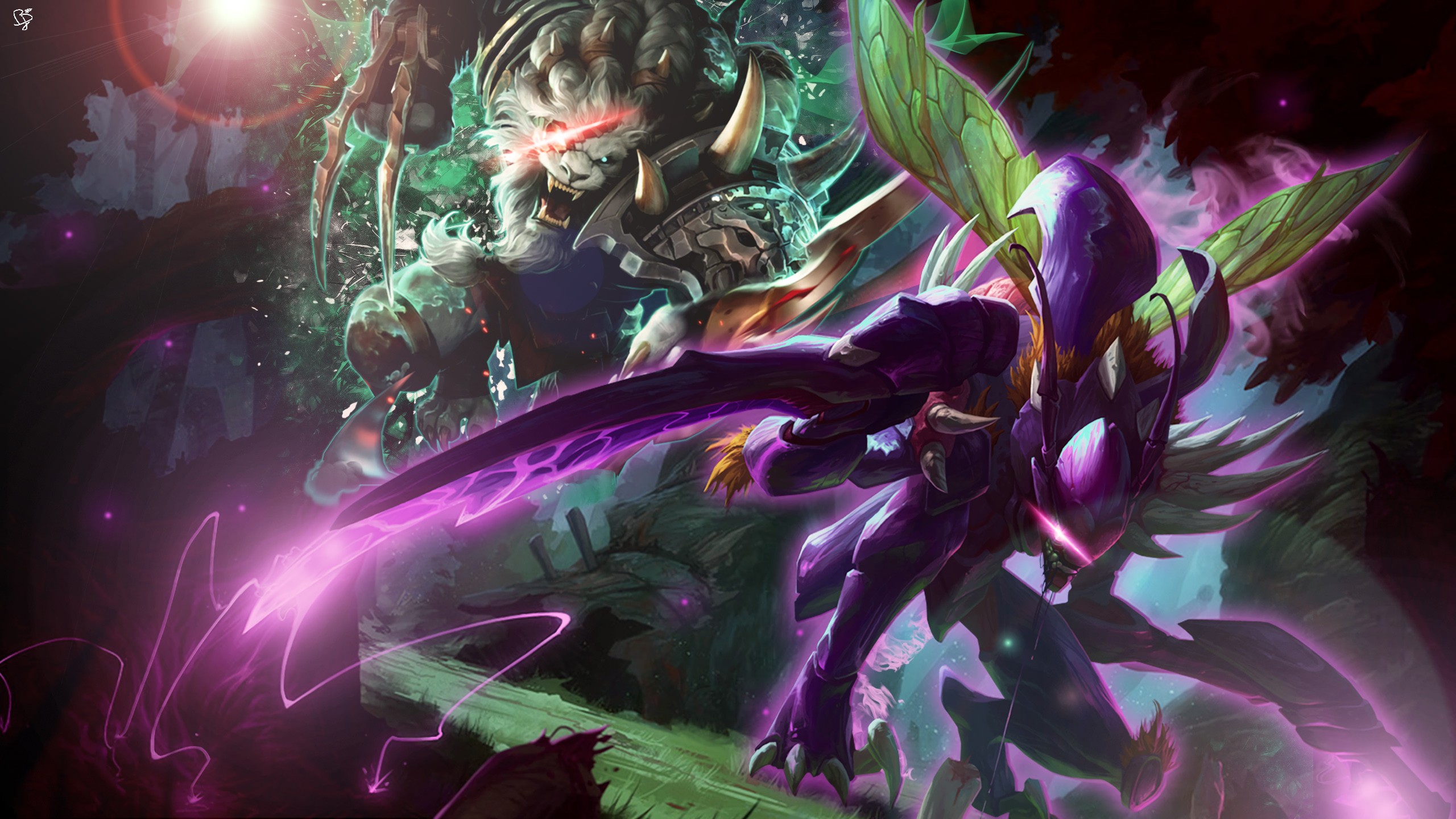 Rengar Vs Kha Zix , HD Wallpaper & Backgrounds