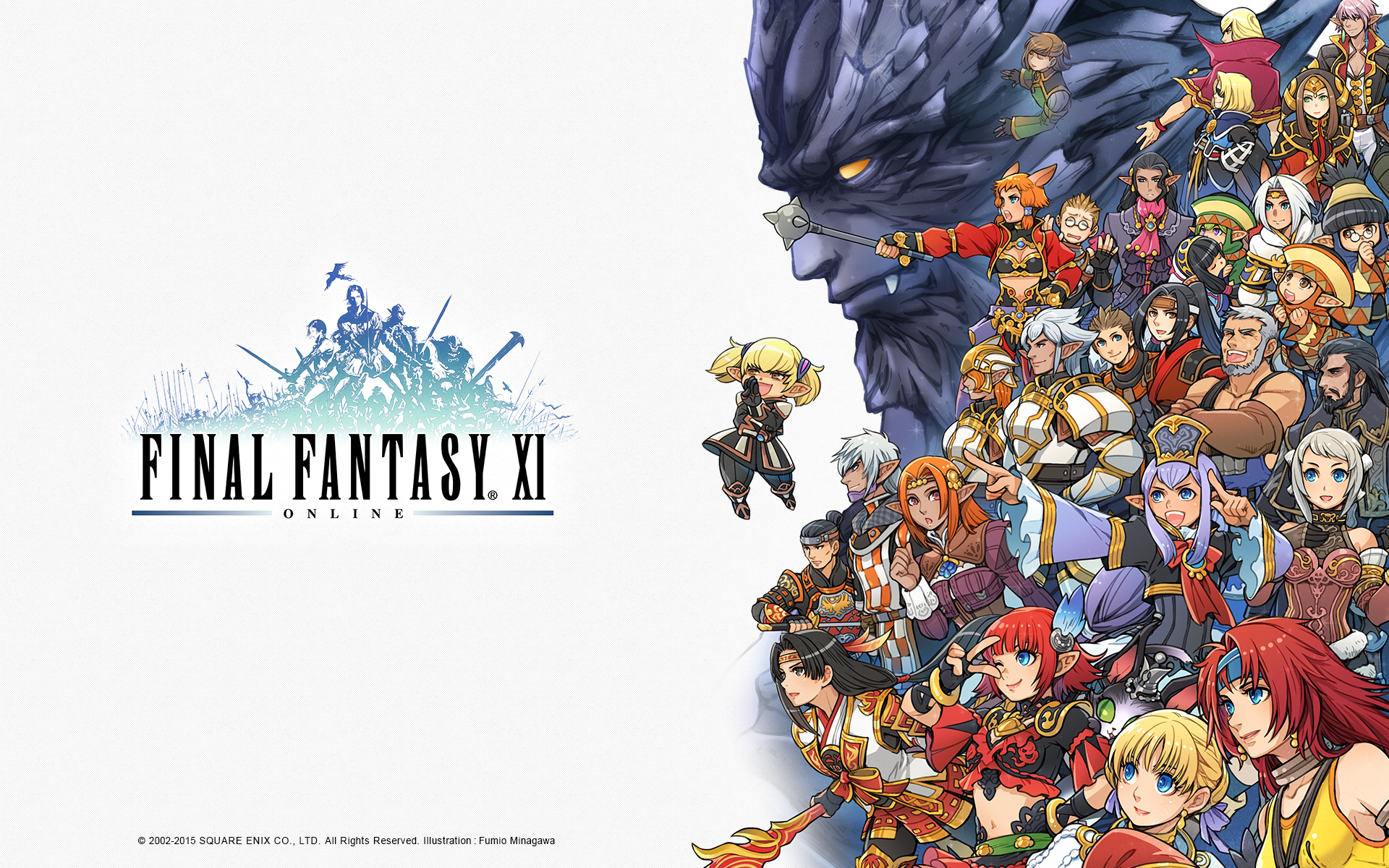 Final Fantasy Xi All Characters , HD Wallpaper & Backgrounds