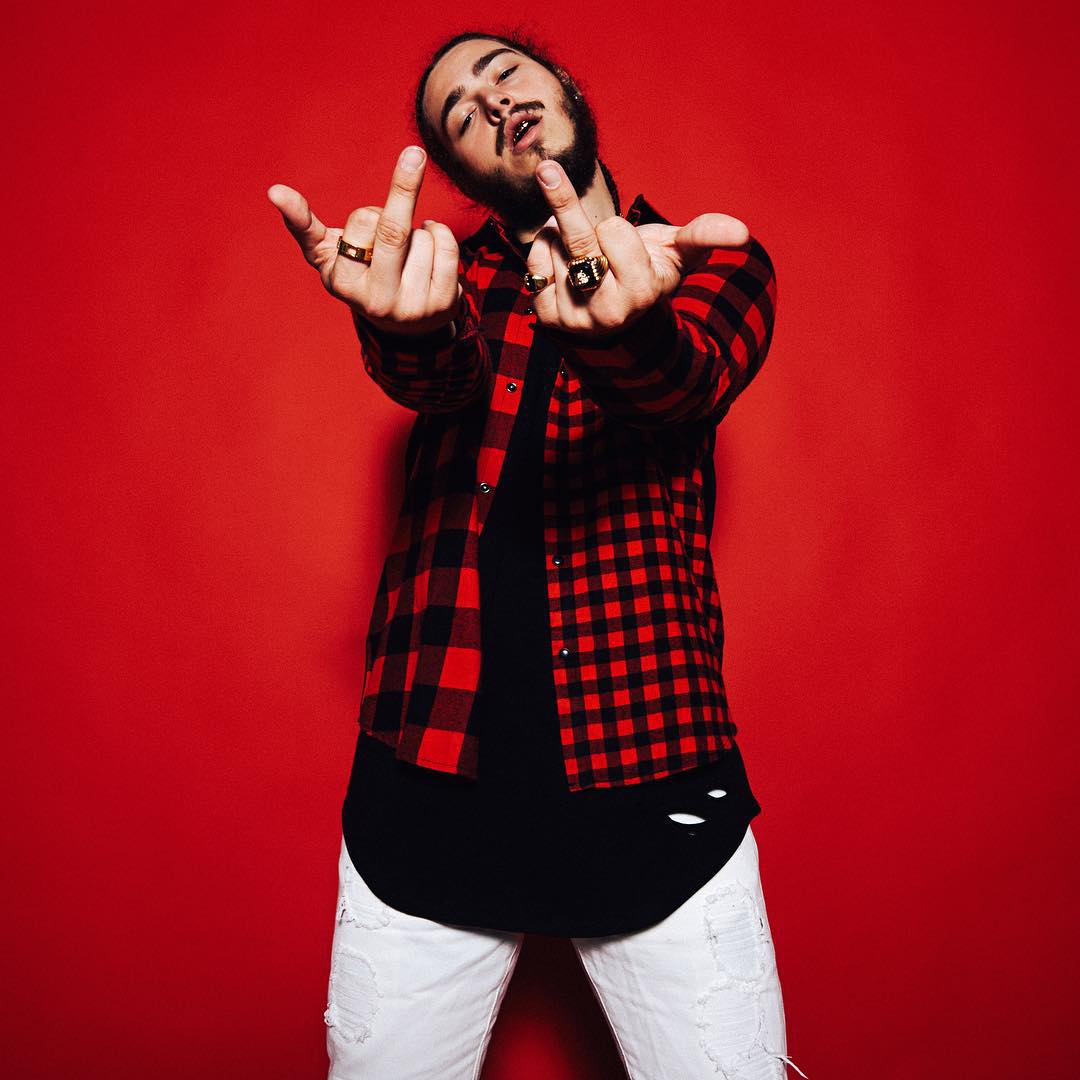 Post Malone Middle Finger , HD Wallpaper & Backgrounds
