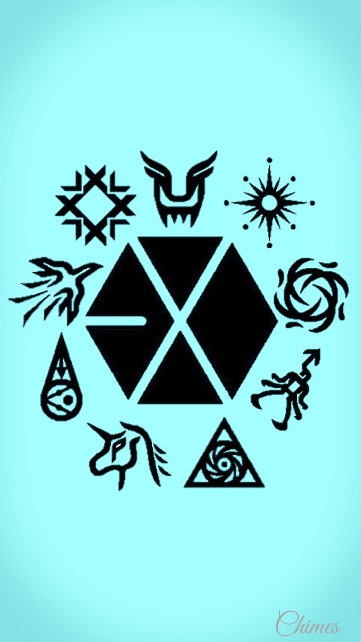 Exo Logo , HD Wallpaper & Backgrounds