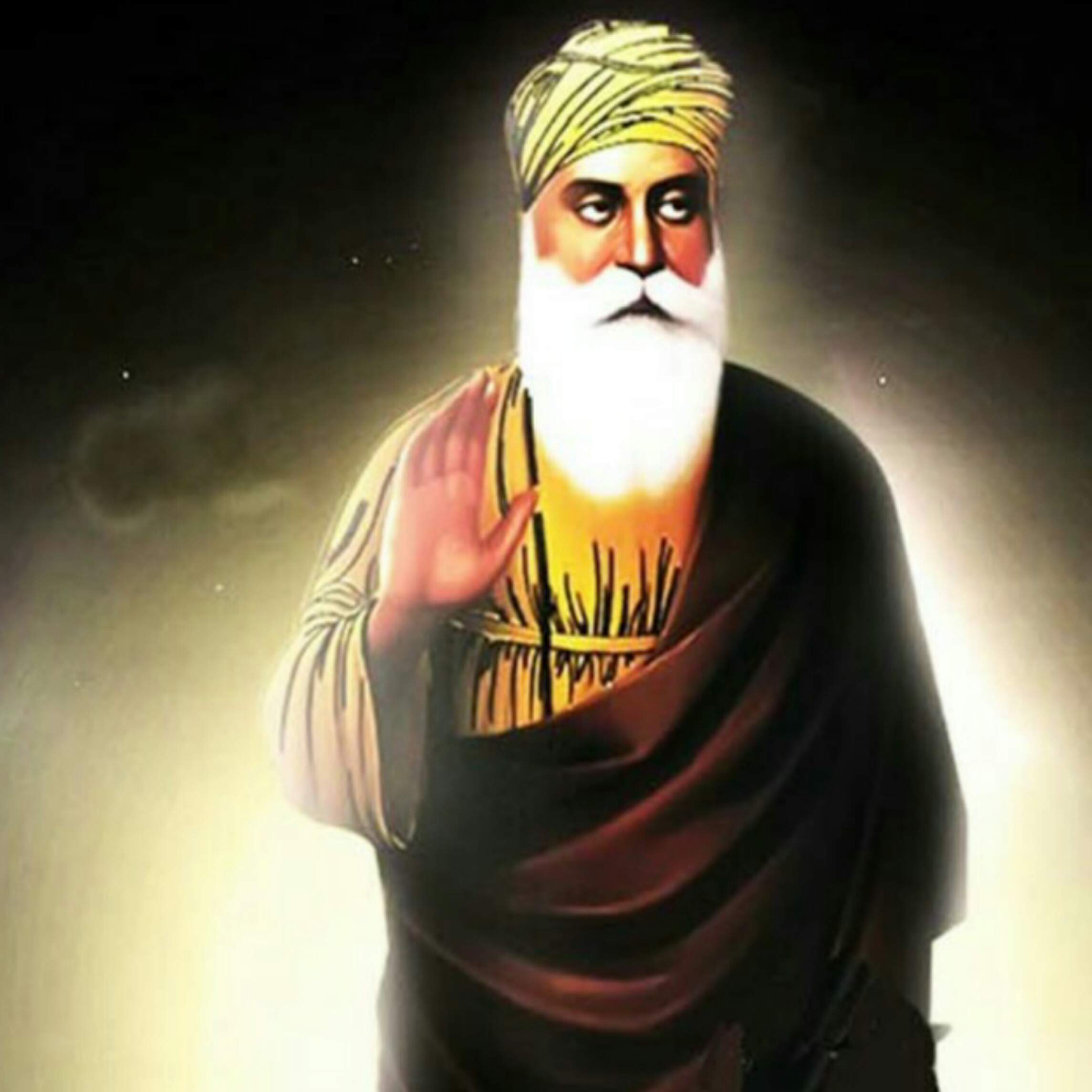 Guru Nanak Dev Ji Hd , HD Wallpaper & Backgrounds