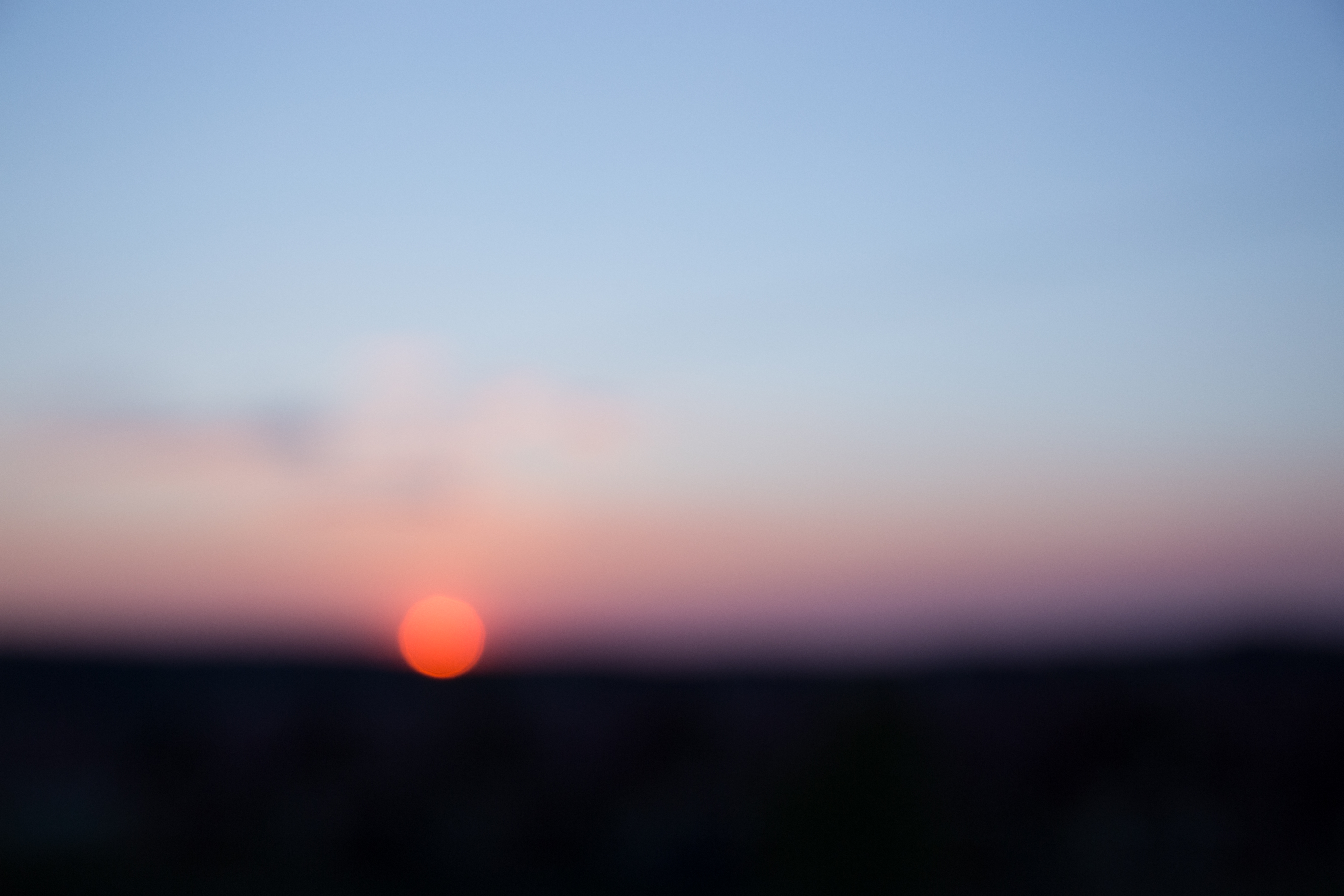 Sunset Blurry , HD Wallpaper & Backgrounds