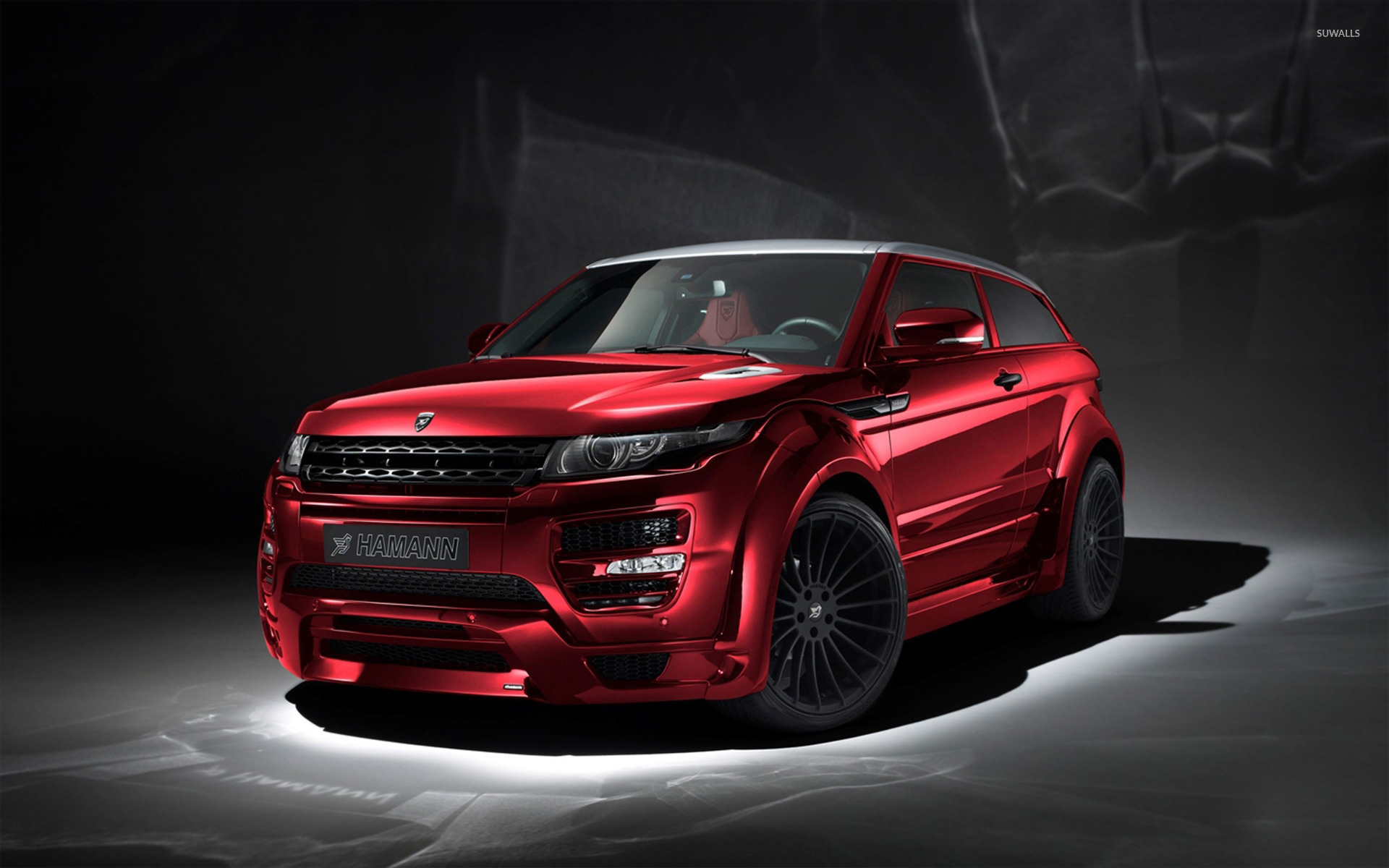 Red Range Rover Modified , HD Wallpaper & Backgrounds