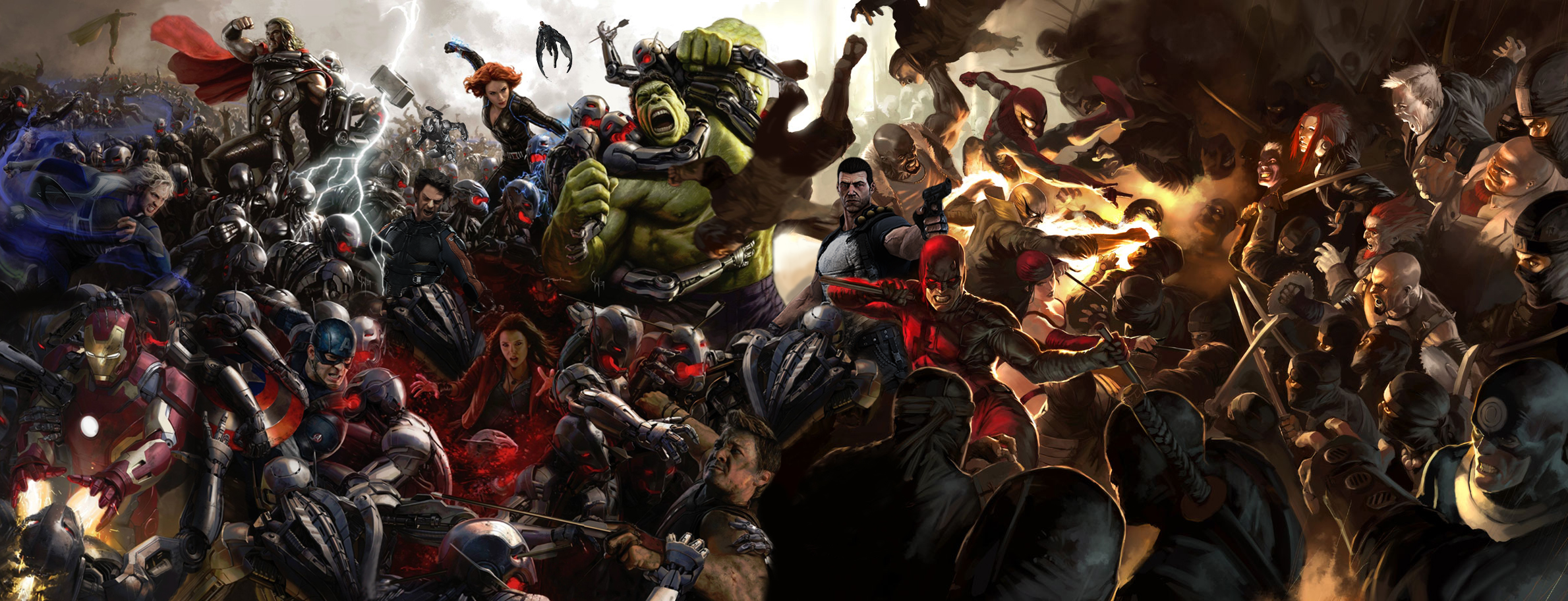 Avengers Defenders Fan Art , HD Wallpaper & Backgrounds