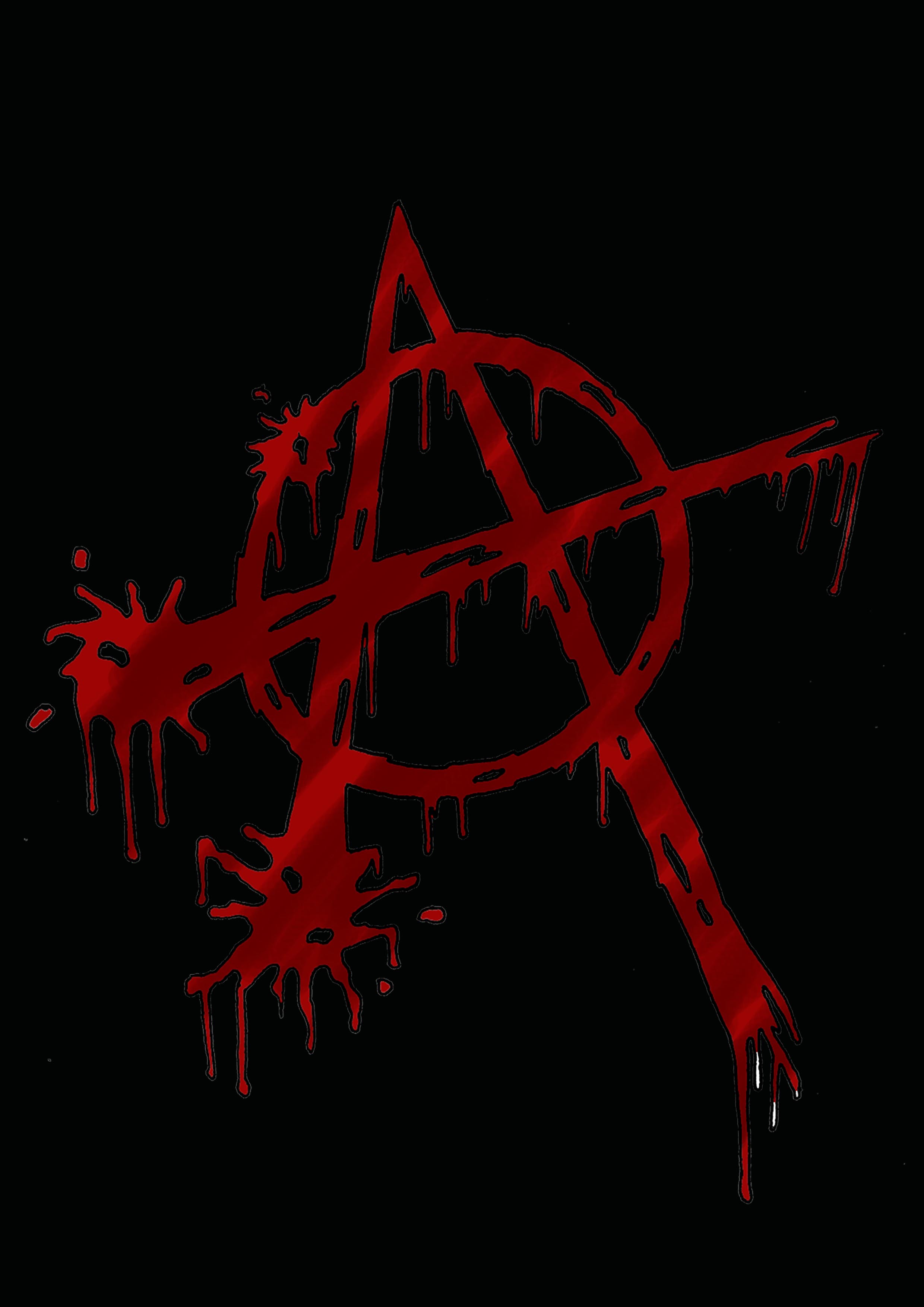 Anarchy Symbol , HD Wallpaper & Backgrounds