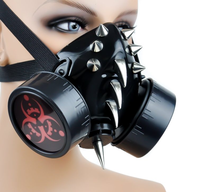 Cyberpunk Mouth Gas Mask , HD Wallpaper & Backgrounds