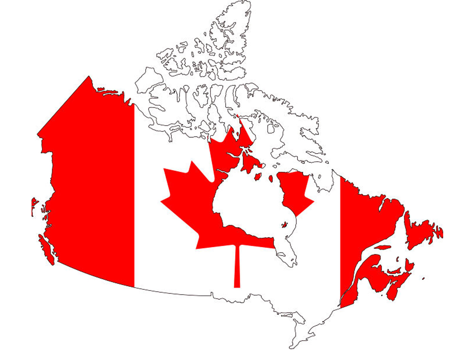 Map Of Canada , HD Wallpaper & Backgrounds