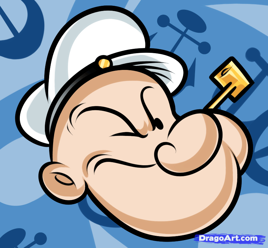 Popeye The Sailor Man Face (#2378851) - HD Wallpaper & Backgrounds Download