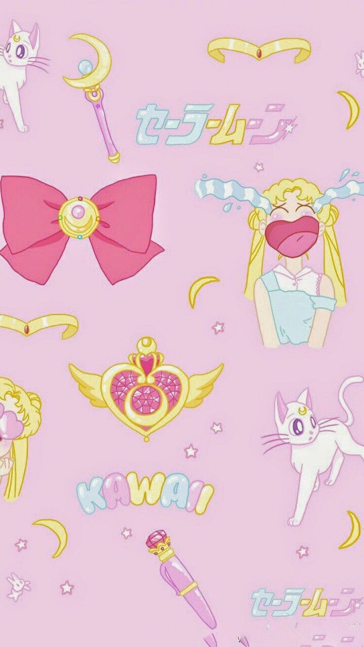 Sailor Moon Wallpapers Kawaii , HD Wallpaper & Backgrounds