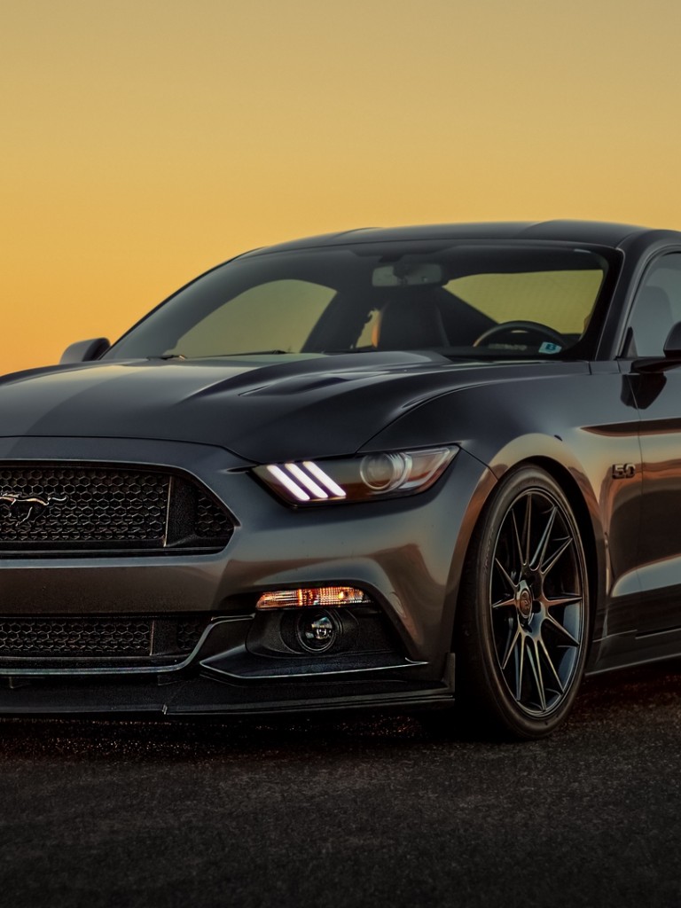 Ford Mustang Black 2019 , HD Wallpaper & Backgrounds