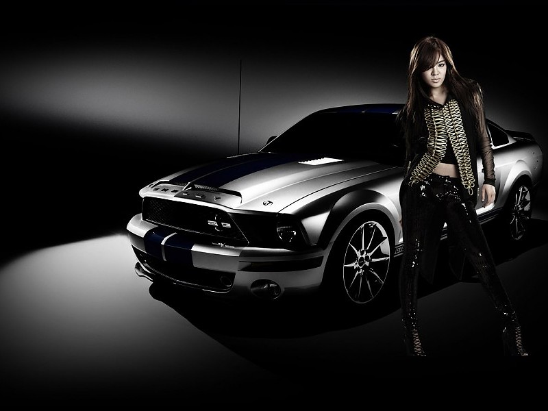 Car Girl Desktop Background , HD Wallpaper & Backgrounds